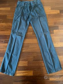 Pantaloni Benetton cotone taglia 38