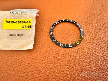 Inserto ghiera black per Rolex 16700/16710