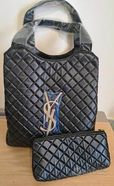 MAXI SHOPPING BAG IN ECOPELLE