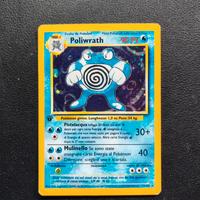 Poliwrath Prima Edizione - Carte Pokemon Set Base 