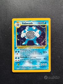 Poliwrath Prima Edizione - Carte Pokemon Set Base 
