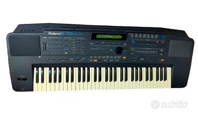Roland E-70 Intelligent Synthesizer + Custodia
