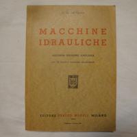 Macchine Idrauliche 1943, ingegneria, raro