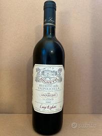 AMARONE RECIOTO VALPOLICELLA ANNATA 1985