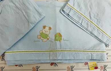 Lenzuola culla e lettino