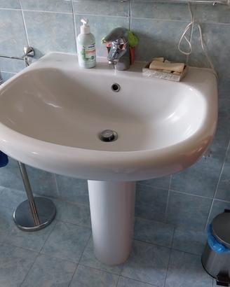 Lavabo bagno classico con colonna