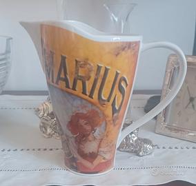 RARA CARAFFA PUBBLICITARIA PASTS MARIUS ANNI 60