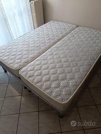 Letti singoli e relative reti a doghe