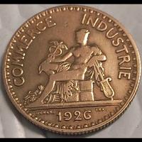 una moneta francese 1926