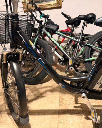 E-bike funziona anche a gas come lo scooter