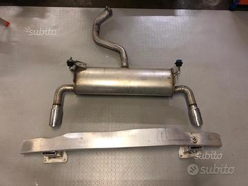 Scarico finale e traversa jeep cherokee