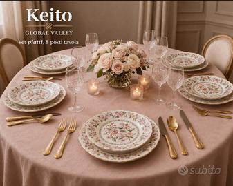Set piatti Keito Global Valley