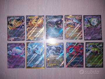 Lotto Carte Pokemon Ita Rare EX Holo di Vari Set