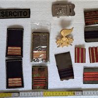 Gadget militari 1990 fibia in metallo Maresciallo