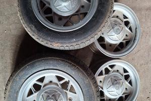 4 cerchi lega d'epoca mille miglia