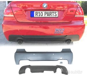 PARAURTI POSTERIORE BMW E92 E93 LOOK M PDC