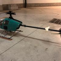 Elicottero RC vintage Robbe Glow