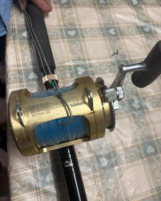 Canna norma + mulinello shimano tiqgra 50w