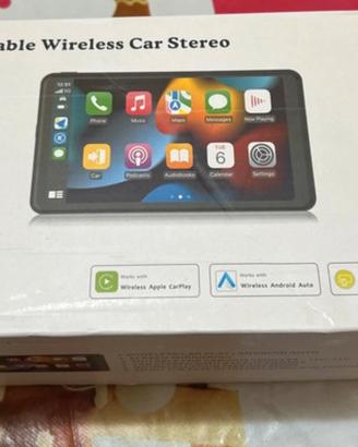 Schermo carplay wireless per auto