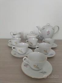 Servizio caffè  Korok 1950 filo oro