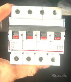 Magnetermico trifase C6 Bticino Spa 4P