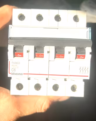 Magnetermico trifase C6 Bticino Spa 4P