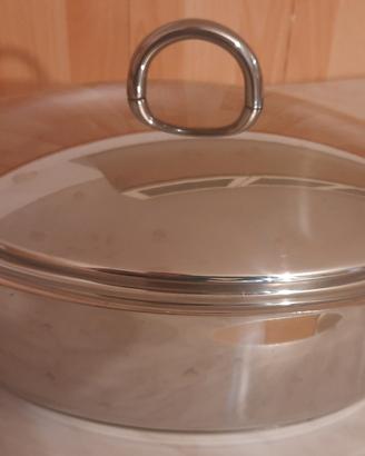 Casseruola pentola ovale pesciera Becchetti