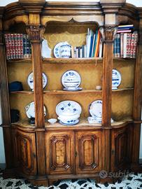 libreria/credenza in legno massello