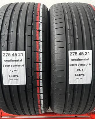 2 gomme 275 45 21 CONTINENTAL
