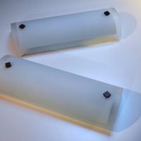 Coppia plafoniere da parete