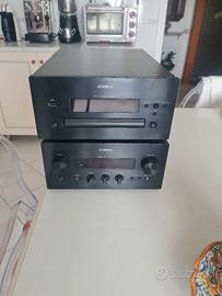 amplificatore hifi yamaha rd-840 +dvd lettore 