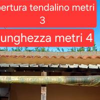 tendalino lun. mt 4 aperto mt 3