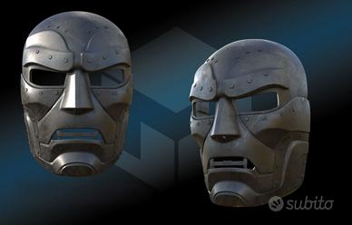DR Doom Doomsday Mask cosplay 1:1 assembly kit