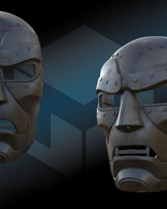 DR Doom Doomsday Mask cosplay 1:1 assembly kit