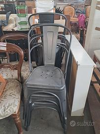 sedie in ferro