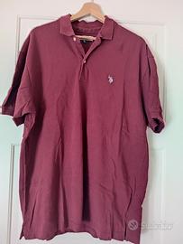 Polo uomo U.S. Polo bordeaux tg XL