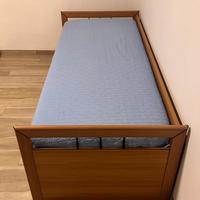 Letto branda doghe materasso