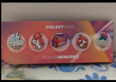 Set  5 spille Olimpiadi Milano-Cortina 2026 