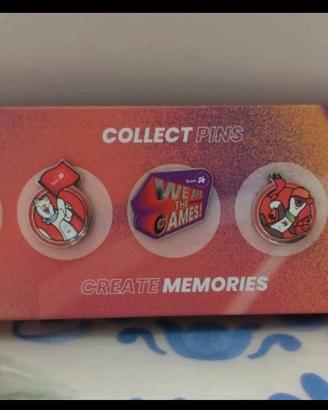 Set  5 spille Olimpiadi Milano-Cortina 2026 