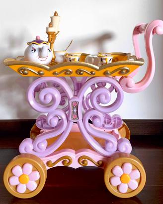 Carrello Disney La Bella e La Bestia con Lumière