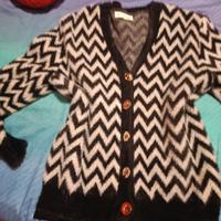 cardigan zebrato Taglia M