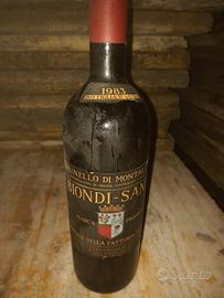 Brunello di Montalcino DOCG 1983 riserva Biondi S.