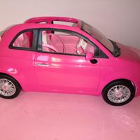 Auto Fiat 500 Rosa Cabrio - Barbie