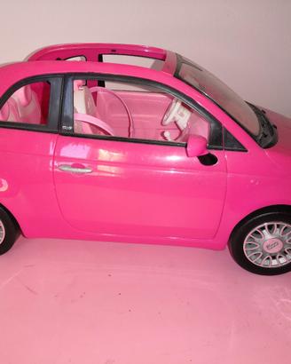 Auto Fiat 500 Rosa Cabrio - Barbie