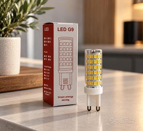 Lampadina LED SMD G9 bianco caldo 3/5/7/9W 110/220