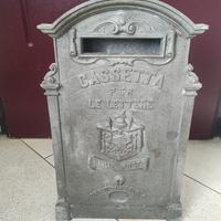 Cassetta postale da esterno fusione di alluminio