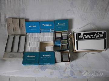 TELAIETTI 5x5 per Diapositive + Vetrini + VISORE