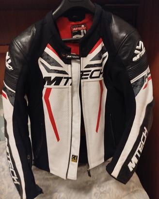 giubbotto moto pelle
