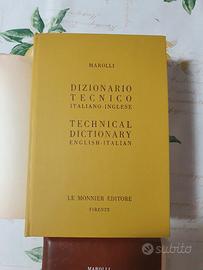 Dizionario Tecnico Marolli Italiano Inglese 