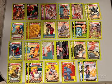 Kakkones Sgorbions cards Garbage Pail Kids